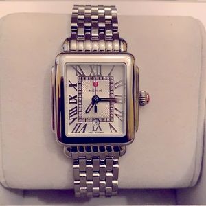 Michele Women’s Silver Watch - Never Worn
